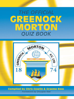 cover image of The Official Greenock Morton Quiz Book